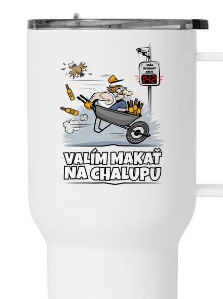 Valím na chalupu termohrnček White