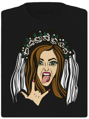 Rozlúčka so slobodou dámske športové tričko Black