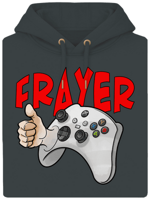 Frayer unisex mikina premium Charcoal