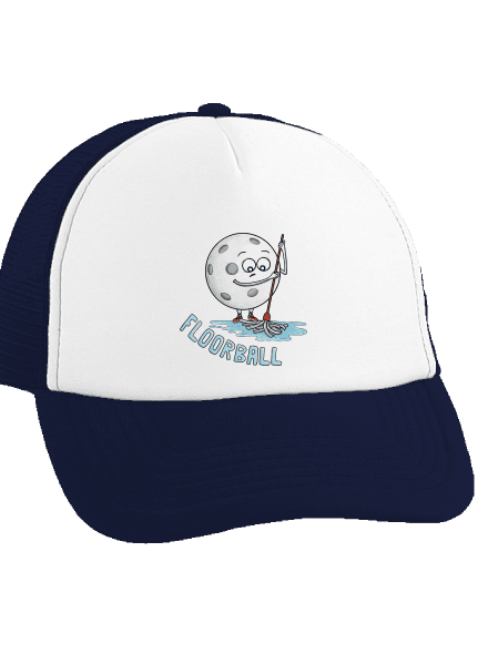 Floorball šiltovka truckerka French Navy cap