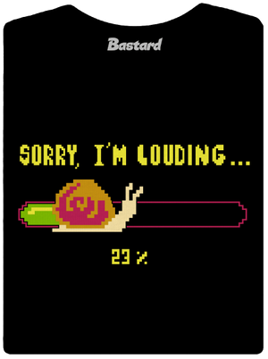 Louding dámske tričko prémium Black