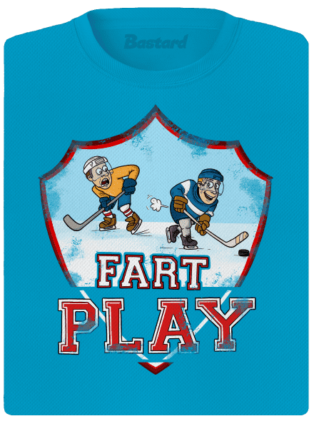 Fart Play dámske športové tričko Blue Atol