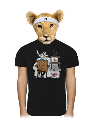 TV News detské športové tričko Black