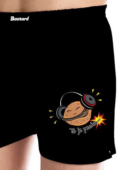 Pecka pánske trenky Black