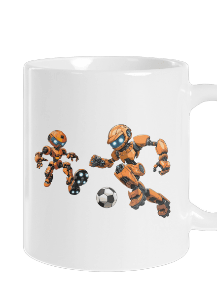 AI futbal klasický hrnček White
