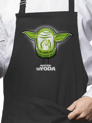 Mistr DiYoda zástera Dark Grey