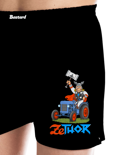ZeThor pánske trenky Black