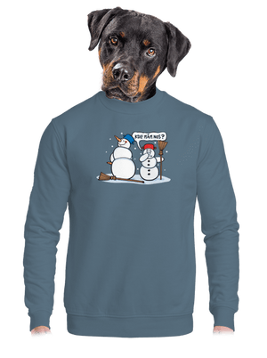 unisex mikina bez kapucne