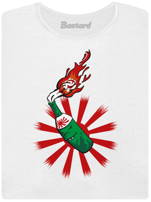 Kamikaze dámske tričko White