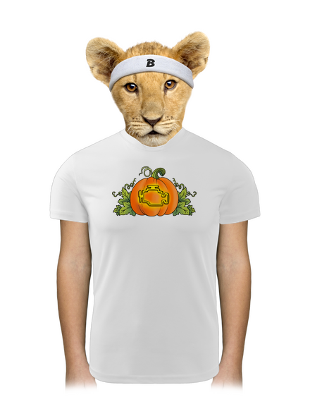 Strašidelný Halloween detské športové tričko White