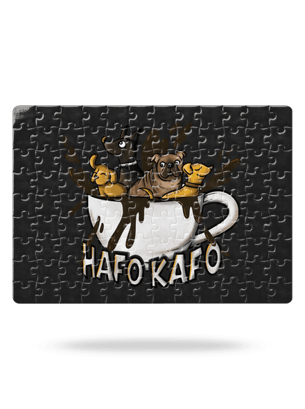 Hafo kafo puzzle White