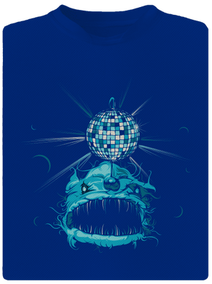 Morský discočert pánske športové tričko Royal Blue Mal