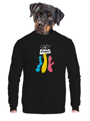 unisex mikina bez kapucne