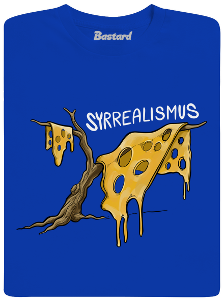 Syrrealismus pánske dlhý rukáv Royal Blue