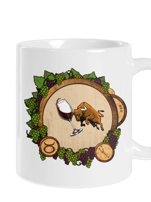 Vínny horoskop: Býk klasický hrnček White