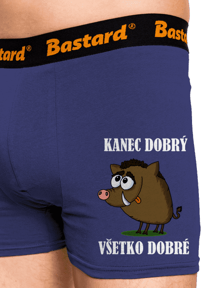 Kanec dobrý boxerky Blue Navy