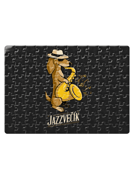 Jazzvečík puzzle White