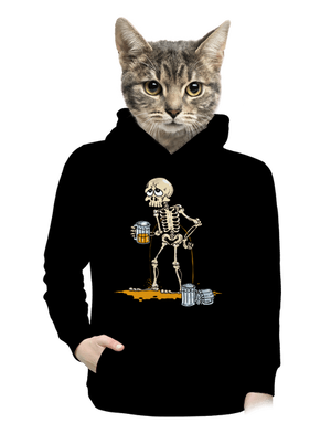 Kosťa dámska mikina klokanka Black