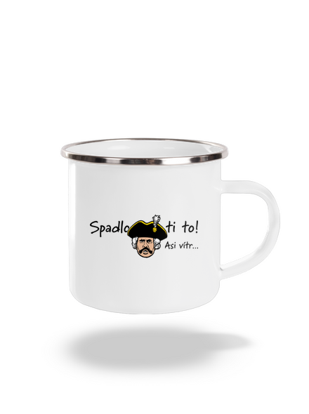 Spadlo ti to plecháčik White