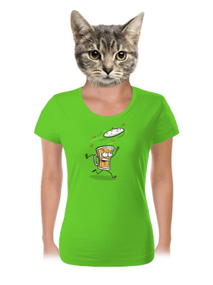 Čiapka dámske tričko Apple Green