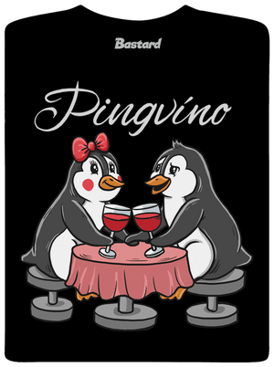 Pingvíno pánske dlhý rukáv Black