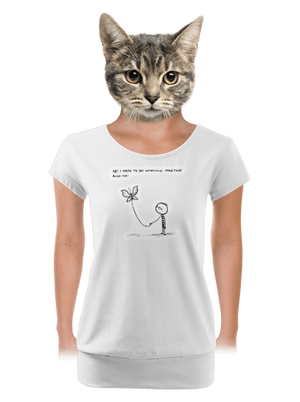 dámske tričko s lemom