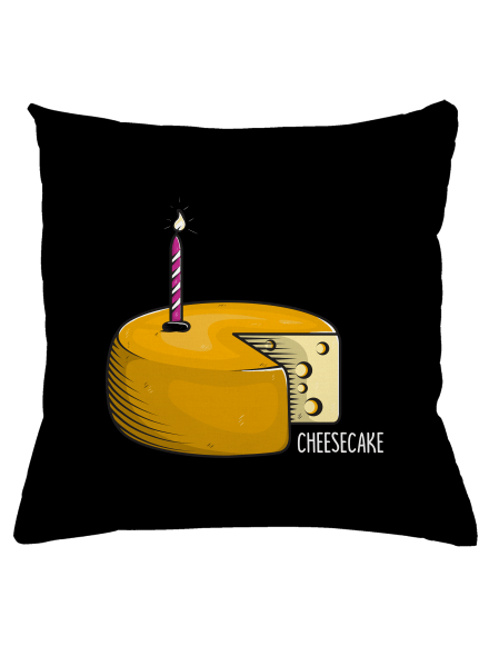 Cheese cake vankúš Black