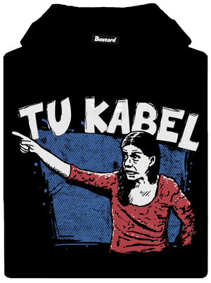 Tukabel dámska mikina klokanka Black