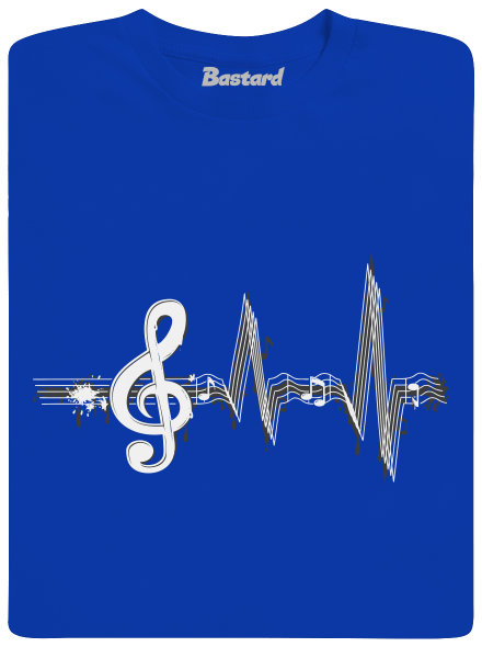 Žijem muzikou detské tričko Royal Blue