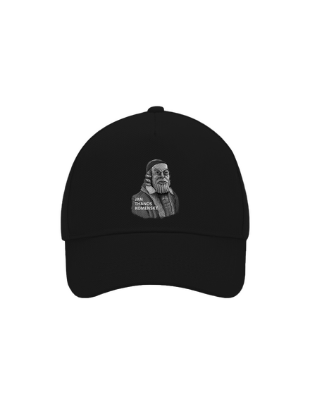 Jan Thanos Komenský šiltovka baseballka Black