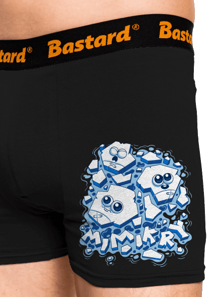 Ľadové mimikry boxerky Black