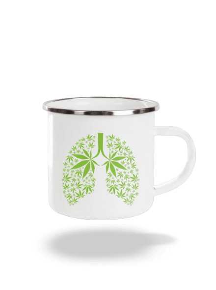 Ganja pľúca plecháčik White