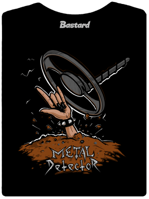 Metal detector dámske tričko prémium Black