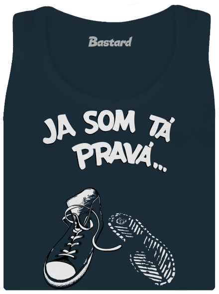 Hľadám tú pravú dámske tielko klasické Navy