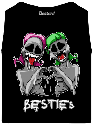Besties pánske tielko Black