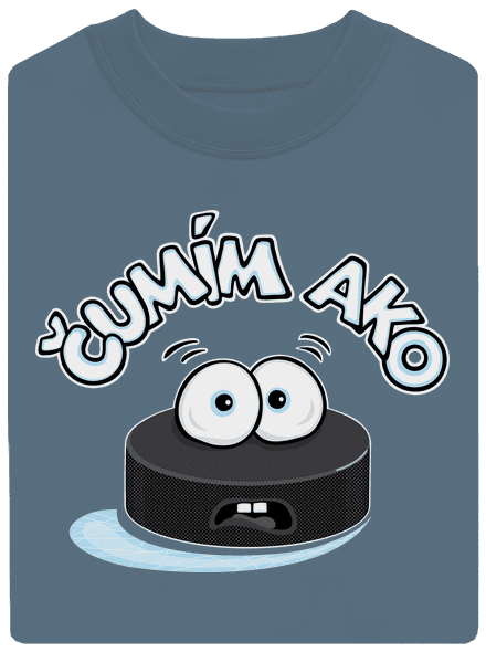 Čumím ako puk unisex mikina bez kapucne Nordic Blue