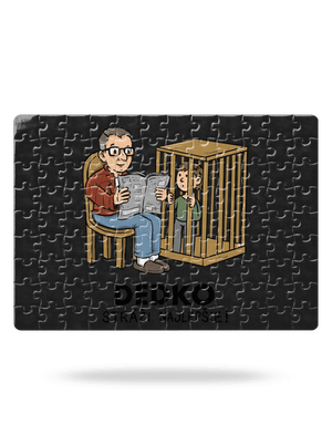 Dedko stráži najlepšie puzzle White