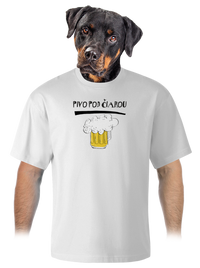 unisex tričko oversized