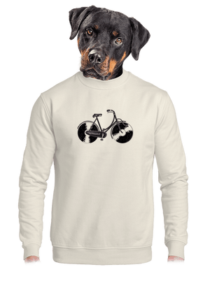 unisex mikina bez kapucne