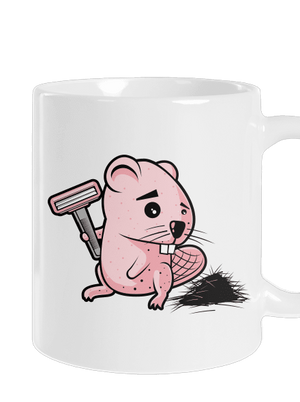 Bobrík odvahy klasický hrnček White