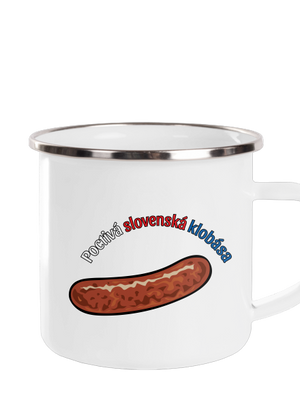 Poctivá buchta a klobása plecháčik White