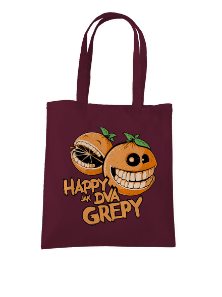Happy grepy taška Burgundy