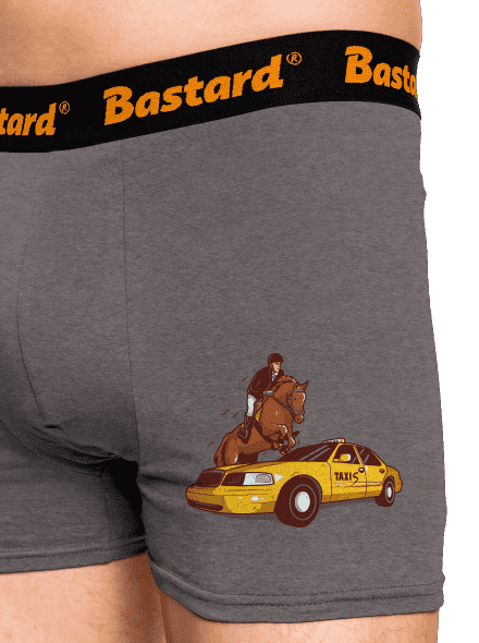 Taxis boxerky Gray Melange
