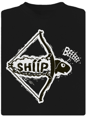 Shííp detské športové tričko Black