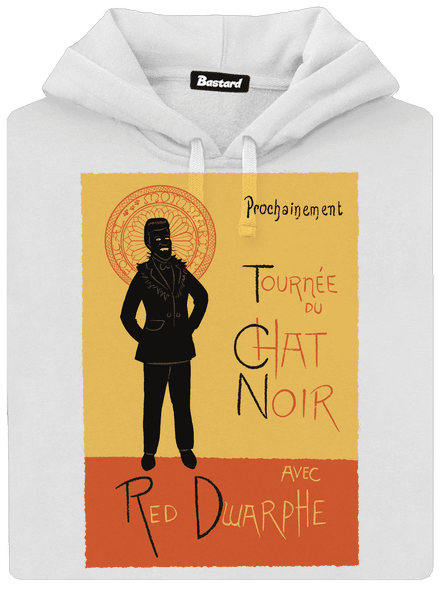 Le Chat Noir dámska mikina klokanka White