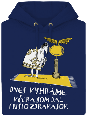 Dnes vyhráme unisex mikina premium Navy