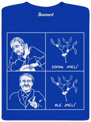 Cimrman: Copak jmelí pánske dlhý rukáv Royal Blue