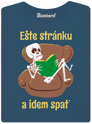 Ešte stránku dámske tričko prémium Petrol Blue