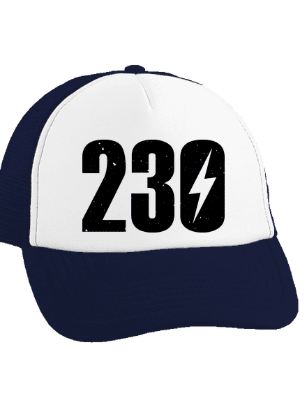 230 V šiltovka truckerka French Navy cap