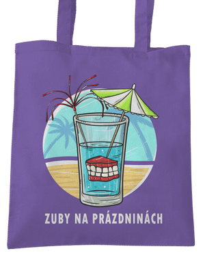 Zuby na prázdninách taška Violet